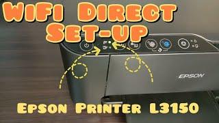 How to Print from Phone to Epson Printer L3150/L3250 Wireless | WIFI Direct | No Internet Required