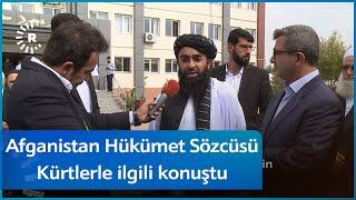 Afganistan Hükümet Sözcüsü Kürtlerle ilgili Diyarbakır'da Rûdaw'a konuştu