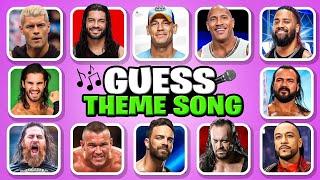 WWE Theme Songs Quiz  Cody Rhodes, John Cena, The Rock, Jey Uso and Roman Reigns