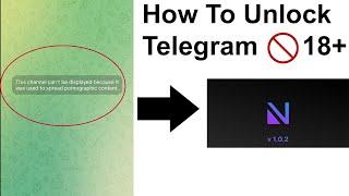 Telegram this channel cannot be displayed, Unlock All telegram iOS