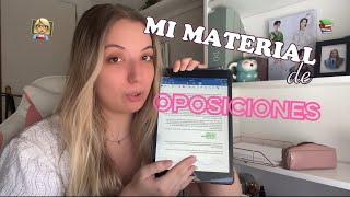 Mi MATERIAL DE OPOSICIONES de EDUCACIÓN INFANTIL‍ || @inmaa.maestra