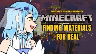 【MINECRAFT】Finding materials for my house~【Hoshizora】