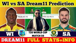 WI vs SA Dream11 Prediction|WI vs SA Dream11|WI vs SA Dream11 Team|