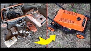 Old 2 Stroke Lawn Mower Assemble (Solo Piccolo)