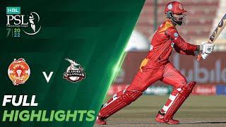 Full Highlights | Islamabad United vs Lahore Qalandars | Match 12 | HBL PSL 7 | ML2T