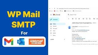 Setup WP Mail SMTP for Contact Form for Gmail, Outlook & Webmail