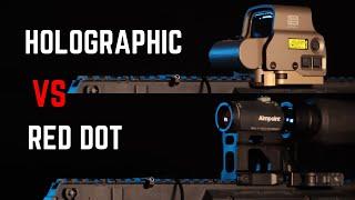 Holographic vs red dot - Subtle details you missed