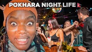 Crazy Pokhara Night life without Street Lights