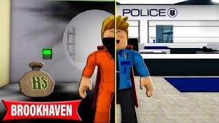 Von POLIZIST zum KRIMINELLEN Verbrecher in BROOKHAVEN! (Roblox Brookhaven RP | Story Deutsch)