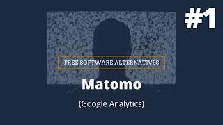 Free Software alternatives #1: Matomo (Google Analytics)