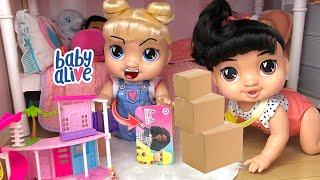 NEW Baby alive dolls order stuff online with Mommy’s credit card! 