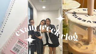 SIXTH FORM DIARIES ️: a messy exam week vlog, romanticising school and lots of studying