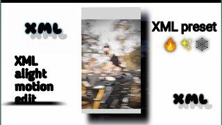 photo edit to video in XML️ alight motion blur transition #alightmotion #viral #viral