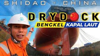 50 HARI MASUK BENGKEL‼️KAPAL INI  BESAR BANGET TERNYATA   DRY DOCK || PELAUT INDONESIA