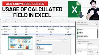 Important Function of Pivot||Calculated Fields