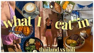 FOOD DIARY – Thailand & Bali *What I eat in a Week* Price comparison & many restaurant recommenda...