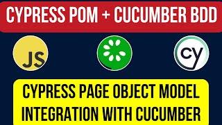 Cypress Tutorial 37 | Cypress Page Object Model Integration with Cucumber