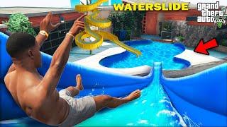 GTA 5 : Franklin Opening A Water Park Nearby Franklin's House in GTA 5 !