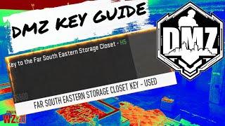 FAR SOUTH EASTERN STORAGE CLOSET KEY - DMZ KEY GUIDE