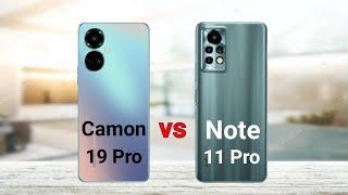 Tecno Camon 19 Pro vs Infinix Note 11 Pro