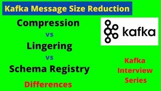 Compression vs Lingering vs Schema Registry Differences | Kafka Messages | Kafka Interview Questions