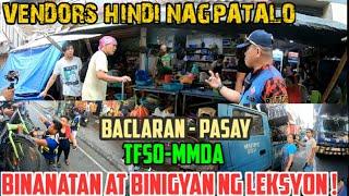 VENDORS BINANATAN AT NASAMPULAN KARGA LAHAT ! | METRO MANILA CLEARING OPERATION