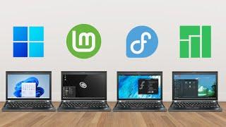 Windows 11 vs Linux Mint vs Manjaro KDE vs Fedora 35 - Speed Test!