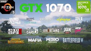 GTX 1070 Test in 20 Games in 2021