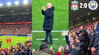 Liverpool Fans Make Fun Of Pep Guardiola As Liverpool Win 2-0 Against Manchester City