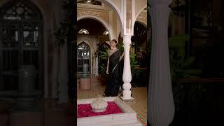 The Royal Noir Saree | The New Look | Matsya by Utkarsh Ahuja