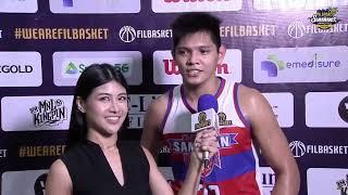 JHONARD CLARITO & SAN JUAN DEALT TANDUAY THEIR FIRST LOSS IN FILBASKET! 19 PTS, 8 REB, & 6 AST!