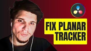 How Can I Fix Planar Tracker Davinci Resolve 18 Not Working