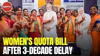 Women's Reservation Bill: Finally, Women's Quota Bill After 3-Decade Delay