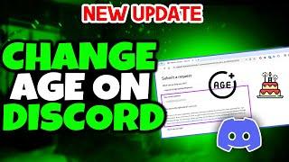 How to change age on discord 2024 Laptop/PC | Full Guide