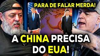 A CHINA É DEPENDENTE DOS ESTADOS UNIDOS? RUBÃO (GEOFORÇA BRASIL e ROBINSON FARINAZZO(ARTE DA GUERRA)