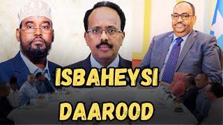 DEG DEG : Farmaajo oo markii ugu horeysay Af Daarood ku hadlay, Lana saftay Deni iyo Axmed Madoobe.