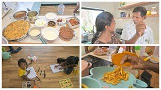 11 varieties of food in 2 hours - Non veg meals for guests/Which Is APPA's favourite home?