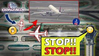 Controller Yells "STOP! STOP! STOP!" at Pilots Nearly Crossing Runway!