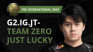 G2.iG JT-: Team Zero Just LUCKY! - Dota 2 TI 2024 Interview