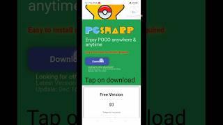 Free pg sharp download unlimited keys Pokemon go #pokemongo #pgsharpfreekey #shorts