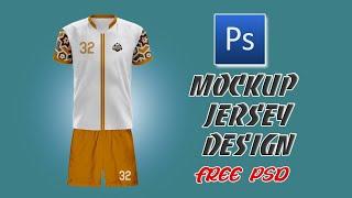 Mockup Jersey using Photoshop CS 3 | Free Psd