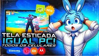 COMO ESTICAR A TELA DO FREE FIRE NA NOVA ATUALIZAÇÃO ( PASSO A PASSO COMPLETO ) SEM CLICKBAIT! 