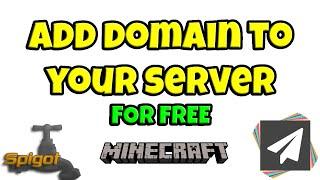 How to add Minecraft Server Domain For FREE!