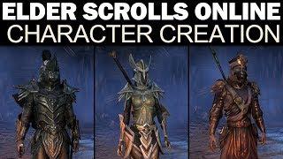 The Elder Scrolls Online - Full Character Creation (Male & Female, All Races, Classes & Options!)
