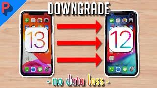 How to Downgrade iOS 13 to iOS 12 (No Data Loss) - Easy Guide