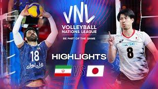  IRI vs.  JPN - Highlights | Week 2 | Men's VNL 2024