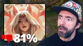 BOICOTE NA NOVA SKIN DA AHRI! JOGADORES DE LOL INSATISFEITOS ESTÃO TIRANDO ELA TODO JOGO