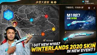 New Christmas Event I Got New M1887 Winterland 2020 Gun Skin Garena Free Fire 2020