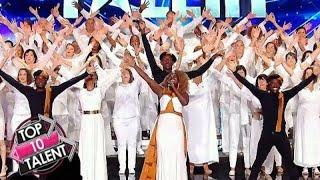 TOP 10 MOST UPLIFTING Gospel Choir Auditions On Got Talent!