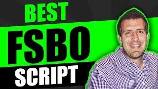 FSBO Script (Say this and the FSBO will meet with you)